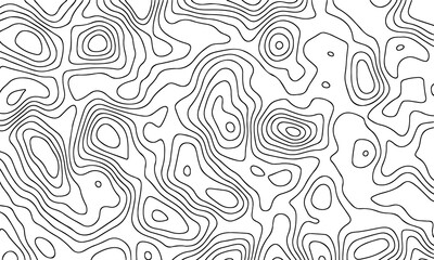 Vector pattern topographic map. Very suitable for mapping needs, background design, geology, geography, and so on.