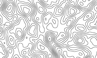 Vector pattern topographic map. Very suitable for mapping needs, background design, geology, geography, and so on.