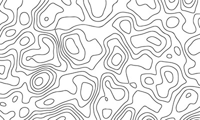 Vector pattern topographic map. Very suitable for mapping needs, background design, geology, geography, and so on.