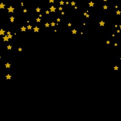 stars on black background 