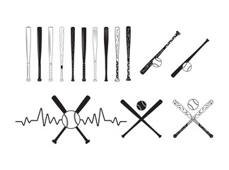 Baseball Bat Vector, Baseball Bat Clipart, Baseball Clipart, Sports Vector, Baseball Vector, Baseball Bat, Baseball Bat Vector