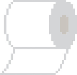 Tissue cartoon icon in pixel style