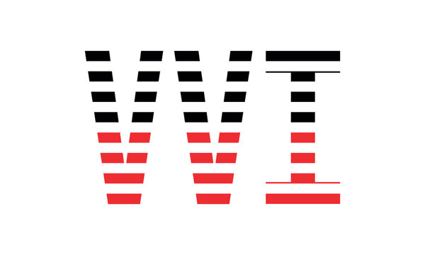 VVI three initial letter iconic line negative space minimal logo design vector template. monogram, abstract, wordmark, business, typography, minimalist, brand, company, flat, modern, unique, simple