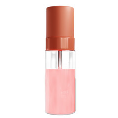 Toning Lotion isolated on a white blank screen Mockup a clipping path