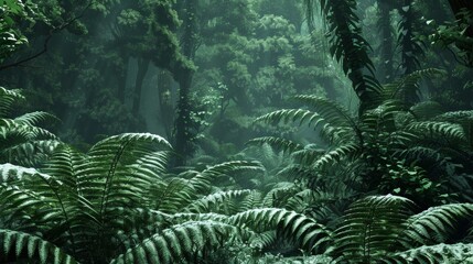 Tropical Evergreen Rain Forest ,snow melt,Rain Forest The nature of various plant species It is complete in terms of ecosystems, biomes, fertile areas,, reserved forests, and drone views.Landscape.