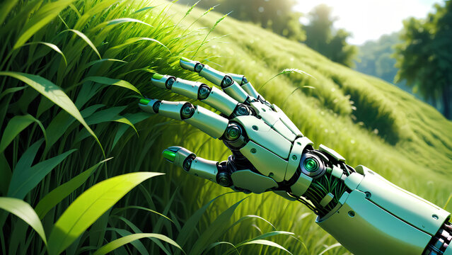 Green technology conceptual design robotic hand