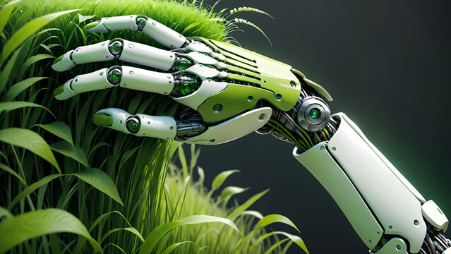 Green technology conceptual design robotic hand