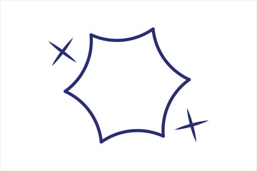 Basic Graphic Decoration Sticker Design