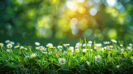 abstract spring background or summer background