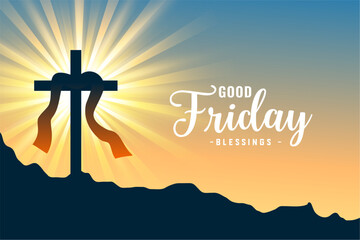 easter week good friday event background for spiritual peace