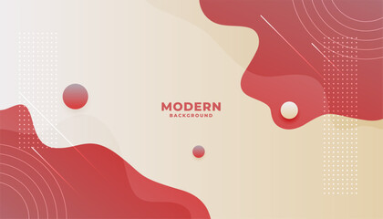 modern flowing curvy shapes backdrop for presentation - obrazy, fototapety, plakaty
