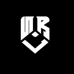 NLR letter logo design on black background. NLR creative initials letter logo concept. NLR letter design.

