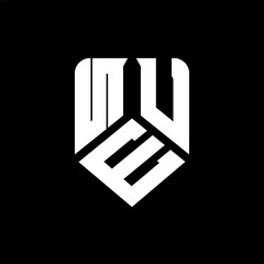NEU letter logo design on black background. NEU creative initials letter logo concept. NEU letter design.
