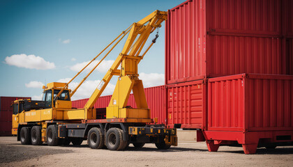 container cargo freight containers or container cargo freight ship or cargo containers in port or container freight containers or container cargo freight ship