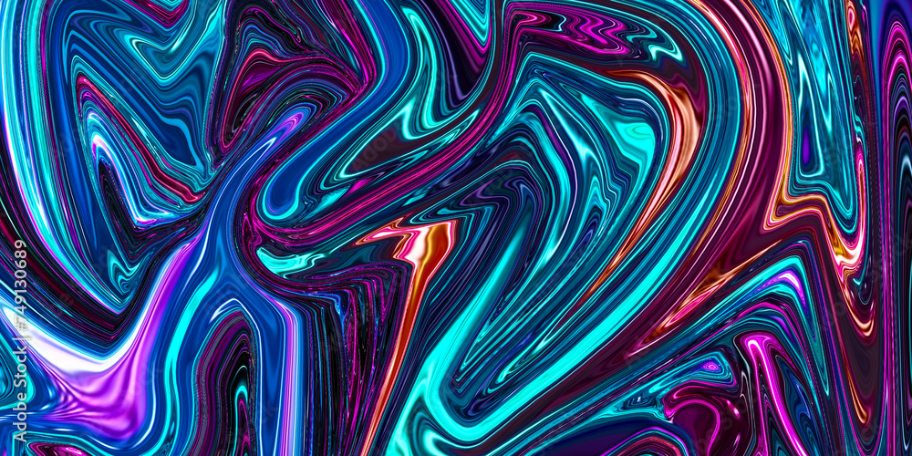Wall mural abstract colorful background with lines