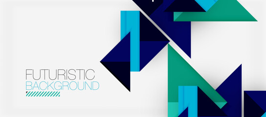 Triangle Vector Background Illustration For Wallpaper, Banner, Background, Card, Book Illustration, landing page