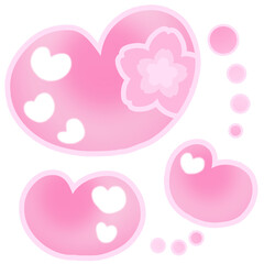 015 桜のハート(Cherry blossoms / Heart)