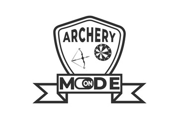 Archer Typography and Logo Design, Modern Archery Logo Elements for Your Brand, Dynamic Archery Theme Typography for Logos, Target the Best with Archery-Inspired Logos, Archery Logo, Bow and Arrow