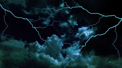 background with lightning
