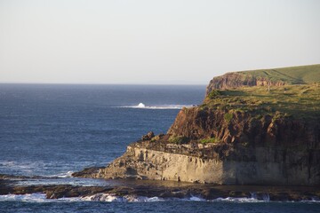 Fototapeta na wymiar Kiama cliffs NSW