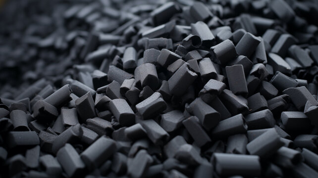 recycled rubber pellet background