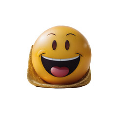 3D smiley face, Funny emoji png, funny emoji transparent, cartoon funny emoji background, funny cartoon wallpaper,