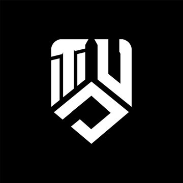 TDU letter logo design on black background. TDU creative initials letter logo concept. TDU letter design.
