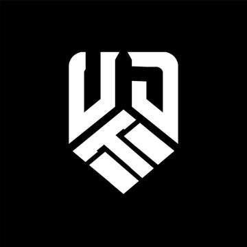UTD letter logo design on black background. UTD creative initials letter logo concept. UTD letter design.
