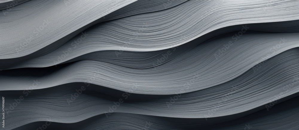 Poster the black and white image showcases a captivating multilayered gray textured background filled with 