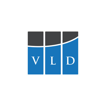 VLD letter logo design on black background. VLD creative initials letter logo concept. VLD letter design.
