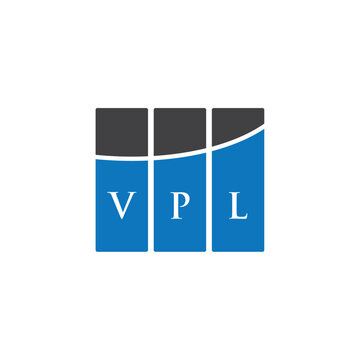 VPL letter logo design on white background. VPL creative initials letter logo concept. VPL letter design.
