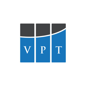 VPT letter logo design on white background. VPT creative initials letter logo concept. VPT letter design.

