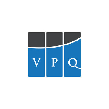 VPQ letter logo design on white background. VPQ creative initials letter logo concept. VPQ letter design.
