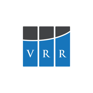VRR letter logo design on white background. VRR creative initials letter logo concept. VRR letter design.
