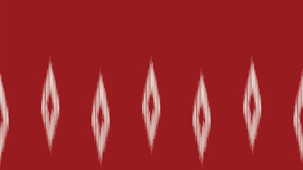 Traditional Ethnic ikat motif fabric pattern geometric style.African Ikat embroidery Ethnic oriental pattern red background wallpaper. Abstract,vector,illustration.Texture,frame,decoration.