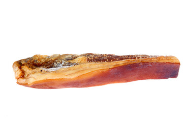 Preserved meat on a white background