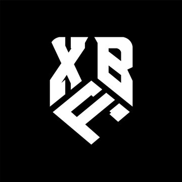 XRB letter logo design on black background. XRB creative initials letter logo concept. XRB letter design.
