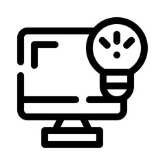 business idea line icon