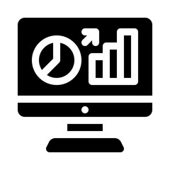 infographic glyph icon