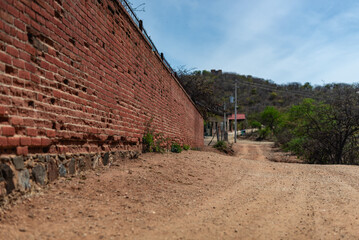 El Triunfo town La Paz , Baja California Sur, Mexico, one of the best preserved 19th and 20th century mining communities in North America and remains an important site for archaeological research