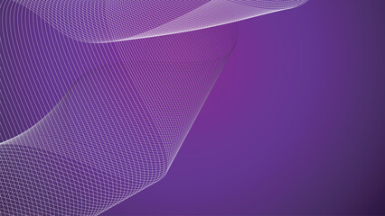 Purple abstract background wallpaper vector image with curve line for backdrop or presentation