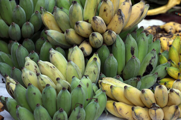 Bananas at the farmer's market	
