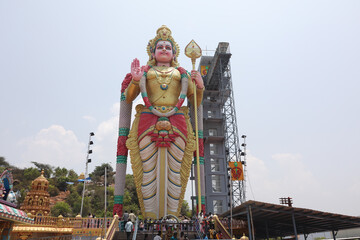 Hindu god lord murugan statue	
