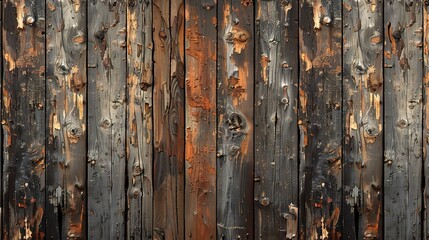 Old brown wooden planks texture
