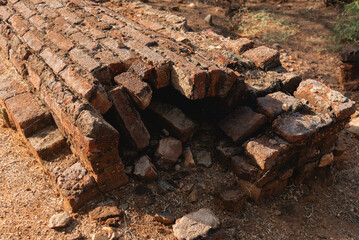 Details of Chinese Graveyard cemetery located in El triunfo Mexican mining town. here were buried those people who died due to natural death, illnesses or accidents in mining