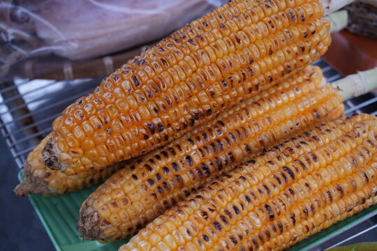 Grilled Corn on the Cob - 焼きとうもろこし