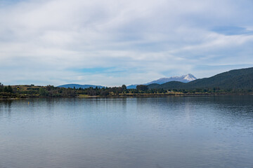 ニュージーランドのテアナウ湖