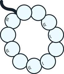 Tasbih ramadan doodle