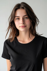 Fototapeta premium Black T-shirt
