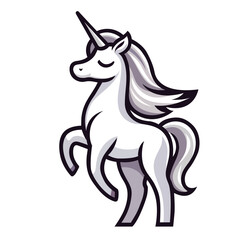 Fototapeta premium Cute Unicorn illustration vector